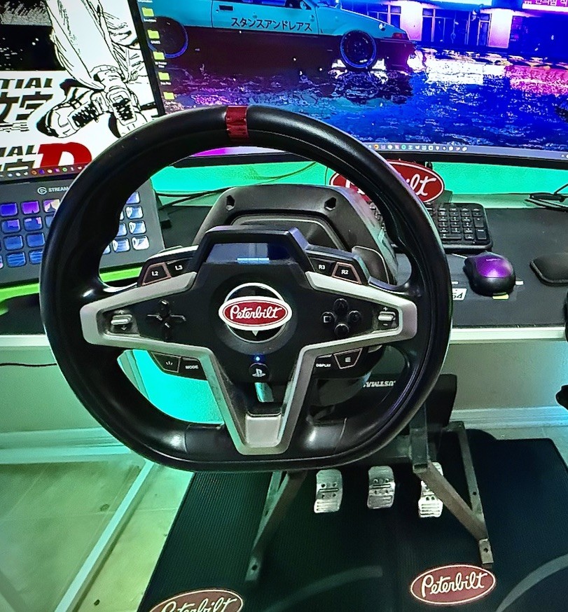 Thrustmaster T248 Steering Wheel PS4/PS5/ PC With All Wires No Pedals Tested