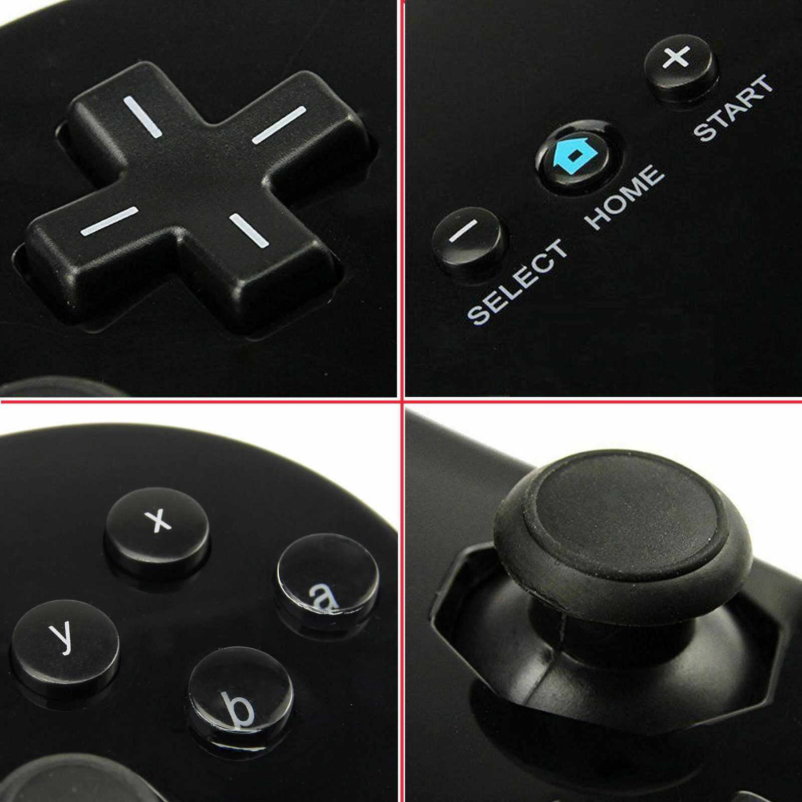 Classic Pro Gamepad SNES NES USB Controller For PC / Mac & Wii / Wii U