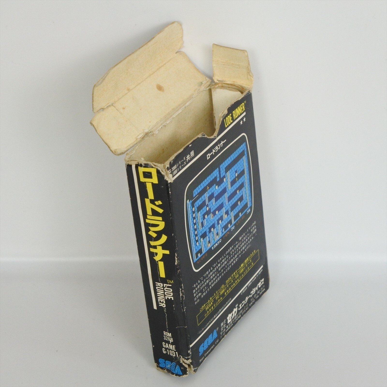 LODE RUNNER ROM 32KB Late Version G-1031 Sega SC-3000 SG-1000 2104 sc