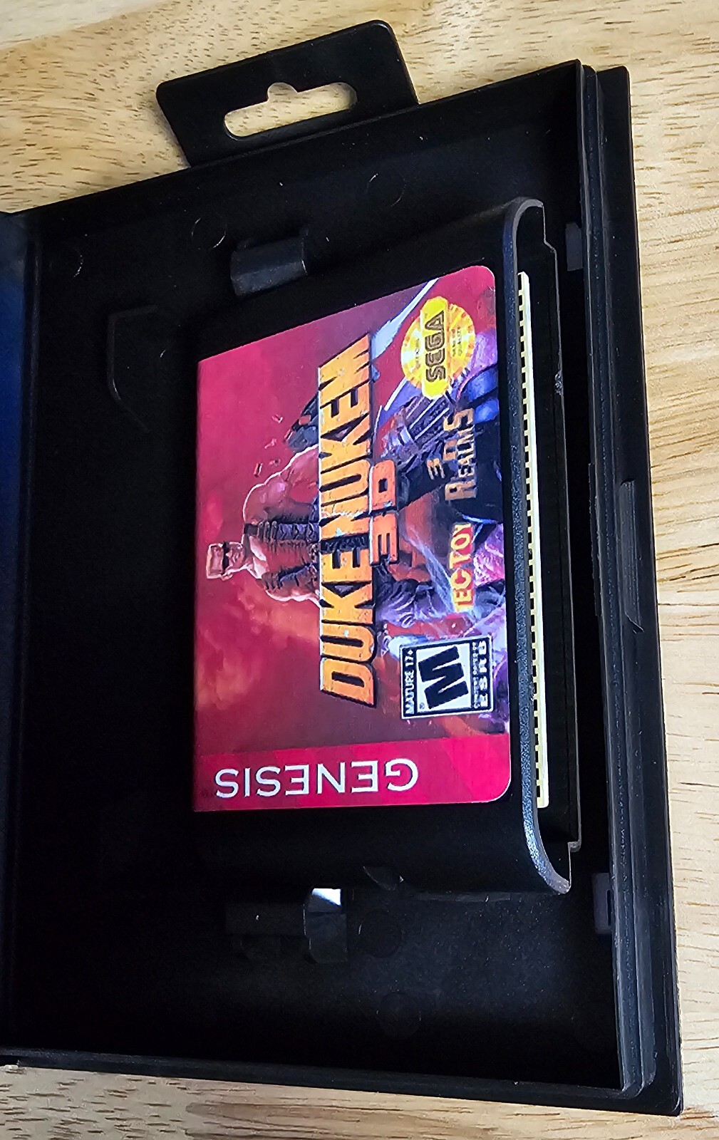 DUKE NUKEM 3D – 16 Bit MD Game, Case, Manual For Sega Mega Drive Genesis