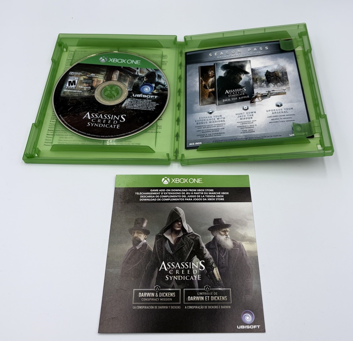 Assassin’s Creed Xbox One Lot 4 Games Unity Ezio Collection Syndicate Origins