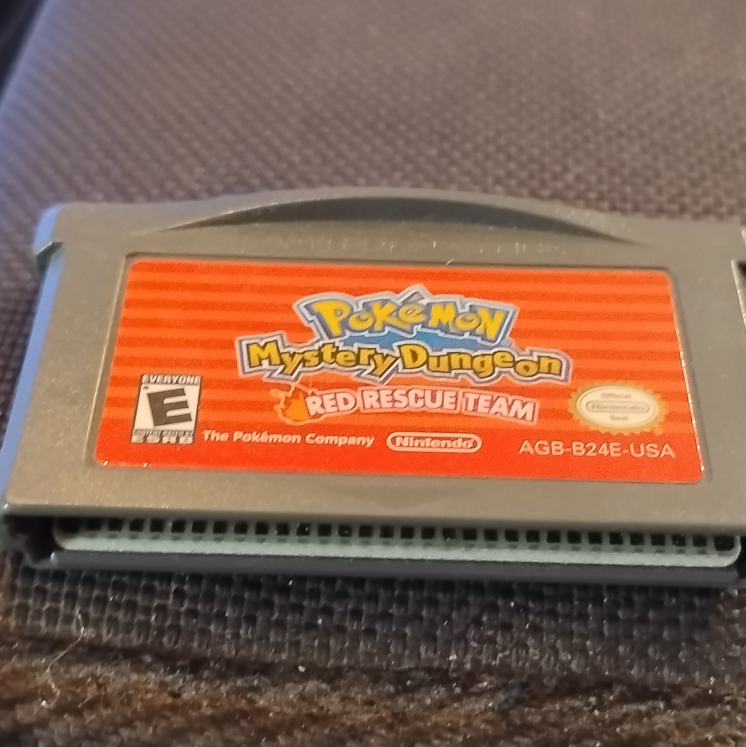 Pokémon Mystery Dungeon: Red Rescue Team, GBA, Great Condition, Authentic, Works