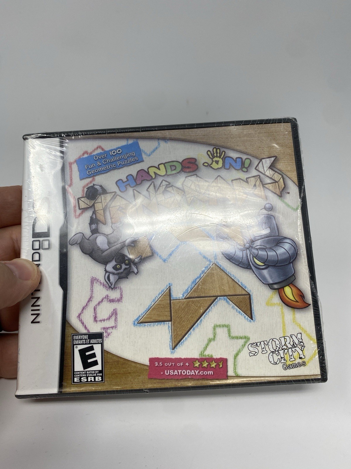 Nintendo DS Hands On Tangrams Brand New Factory Sealed