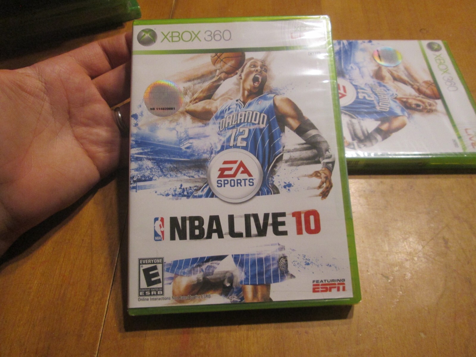 NBA LIVE 10 XBOX 360 EA SPORTS BASKETBALL ORLANDO BRAND NEW FACTORY SEALED