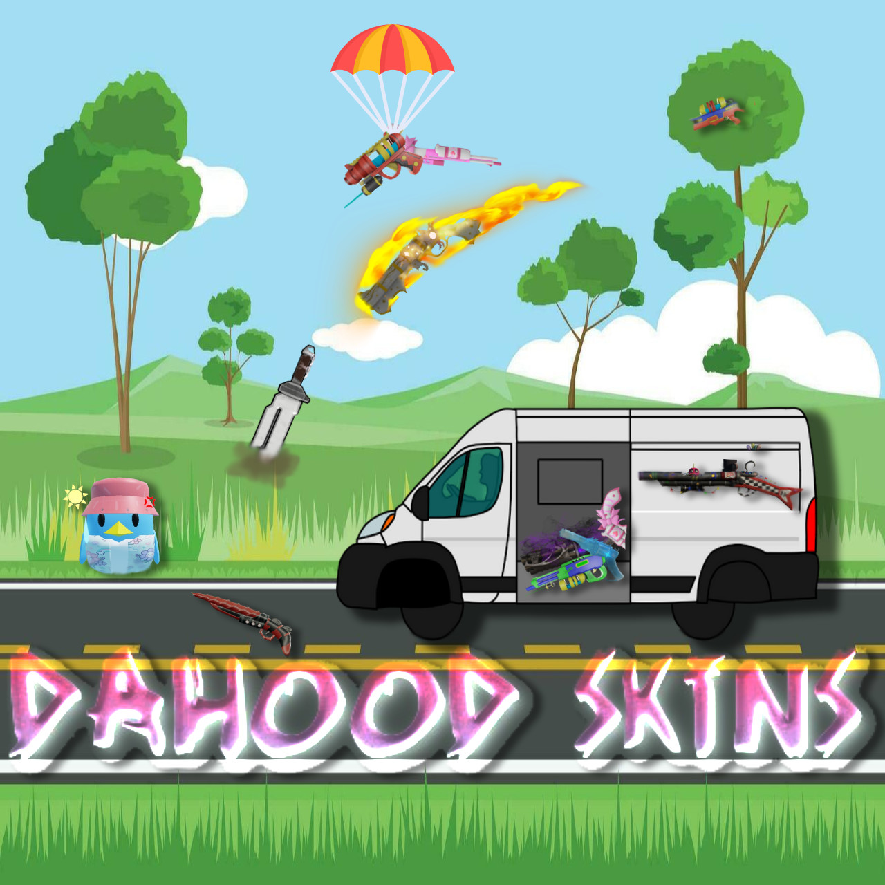 ⭐ {ROBLOX DA HOOD SKINS] ⭐