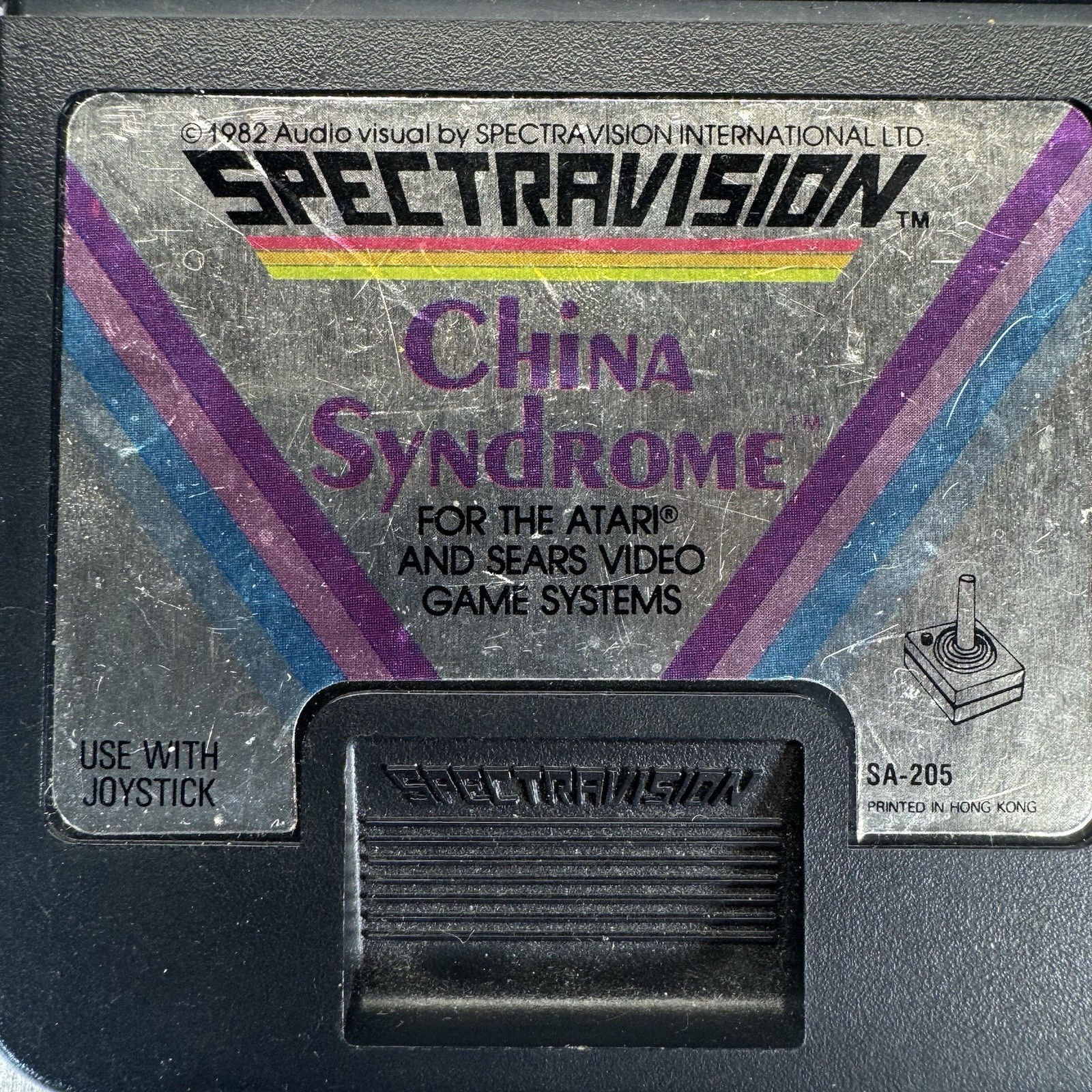 China Syndrome Tested Working Atari 2600 Game Cartridge
