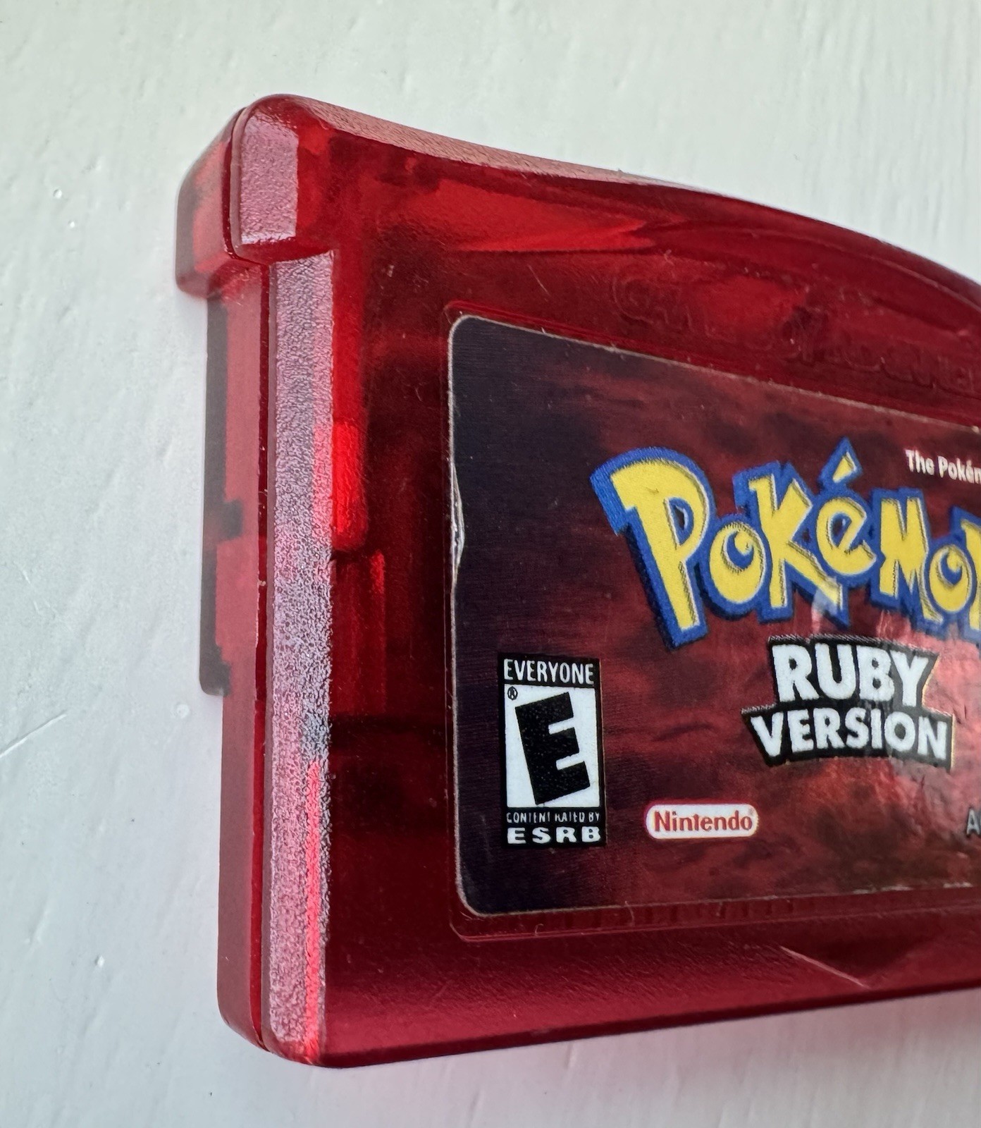 Pokémon Ruby Version GBA Cart Only, Dry Internal Battery, TESTED, Authentic