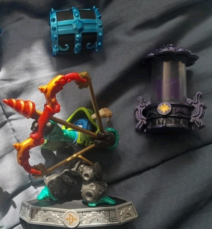 Skylanders Imaginators Lost Imaginite Mines Level Pack Master Ro Bow Blue Chest