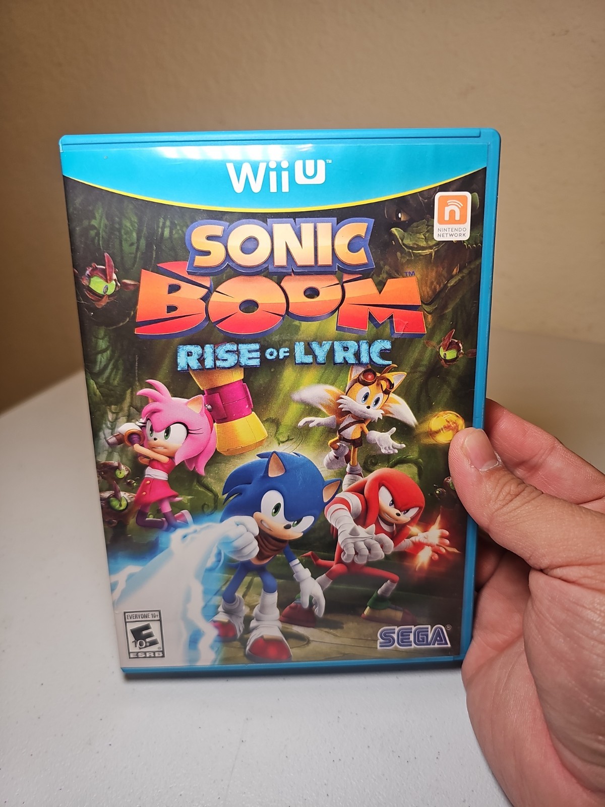 Sonic Boom Rise of Lyric – Nintendo Wii U Game & Case