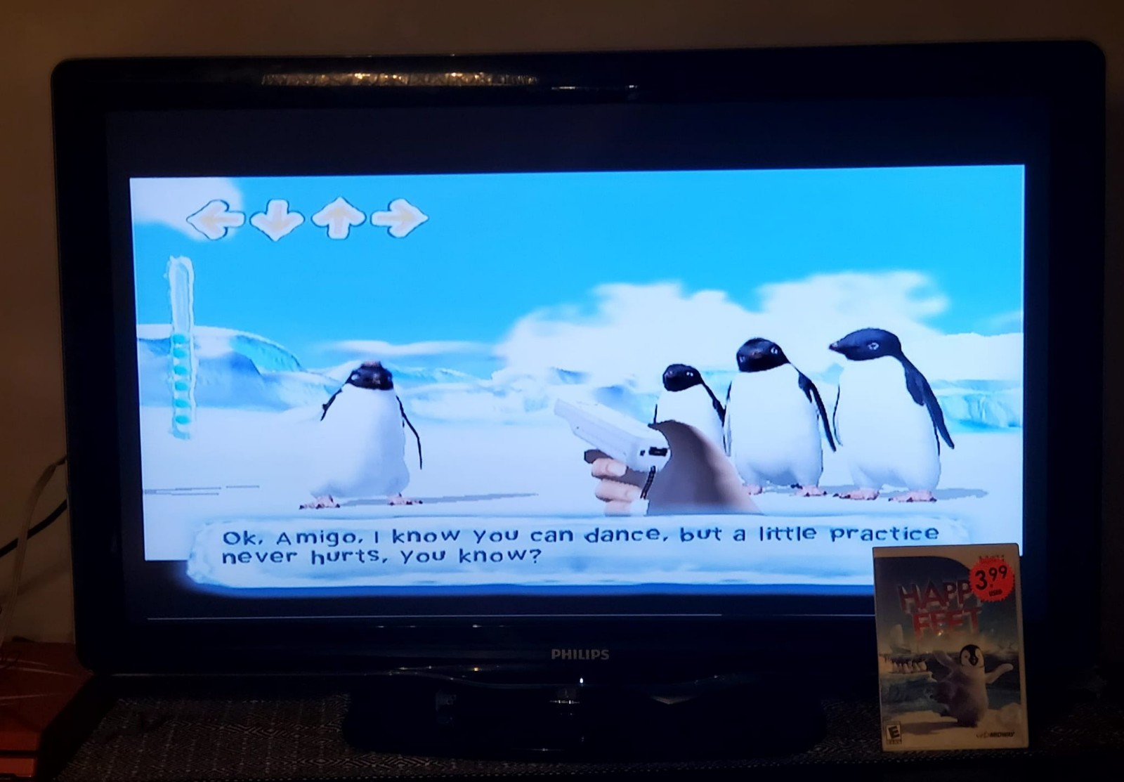 White Nintendo Wii + OEM Wii-Mote & Nunchuck + 2 Games – Tested