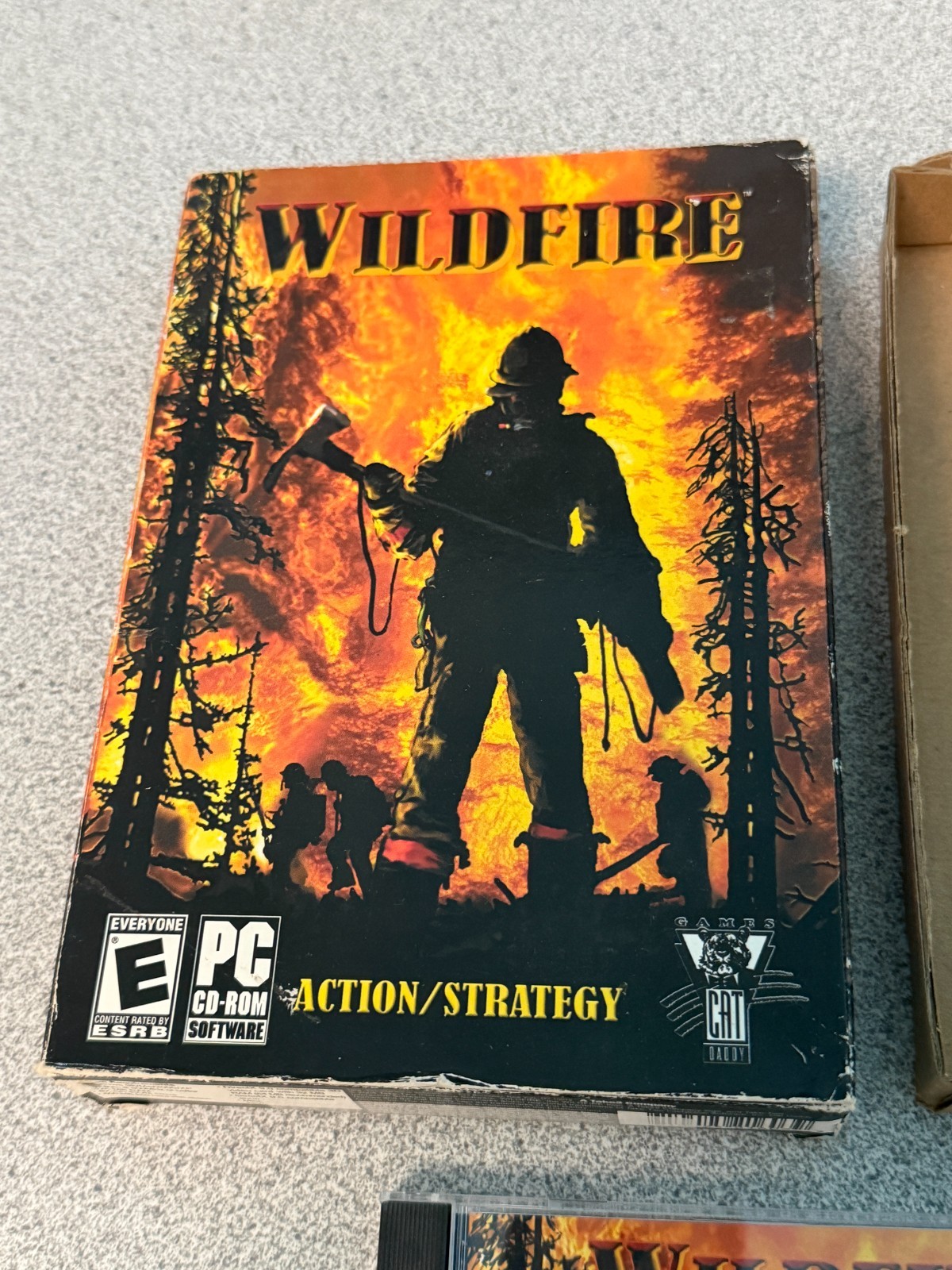 Wildfire PC CD Rom Software Game By Cat Daddy Games 2004 Complete in Box Rare