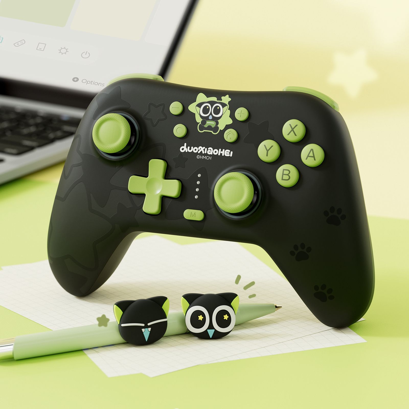 GeekShare Switch Controller Hall Effect Controllers Wireless for PC,Android,iOS