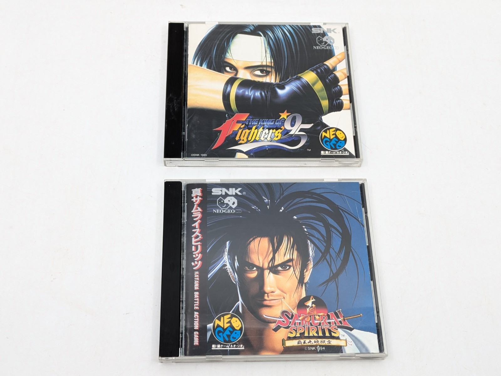 Neo Geo CD CD-T01 Console SNK w/ Controller Tested Working Japan