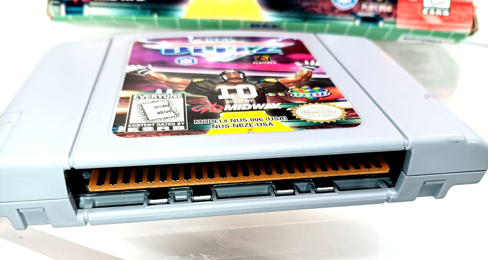 NFL Blitz (Nintendo 64, 1997) Game-Box & Manual TESTED WORKS SEE PICS