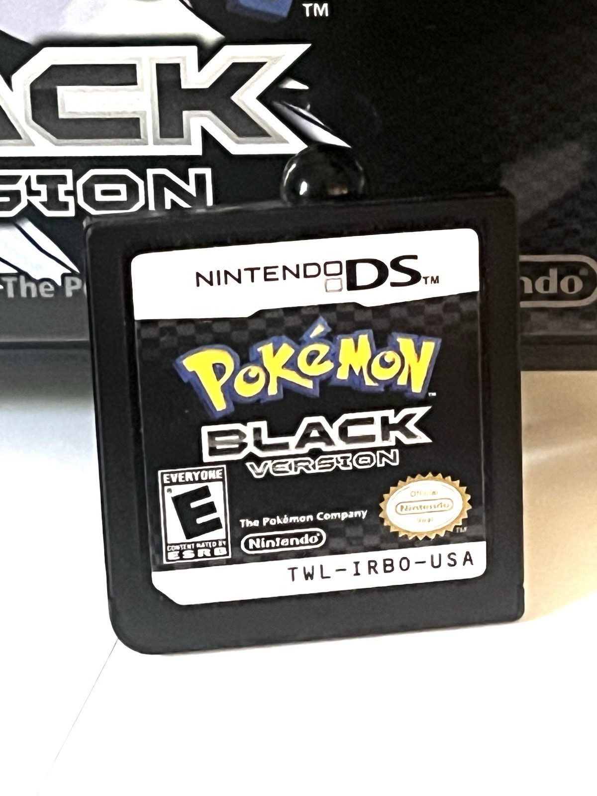 Pokemon Black Version (Nintendo DS) CIB Complete In Box Authentic-Tested