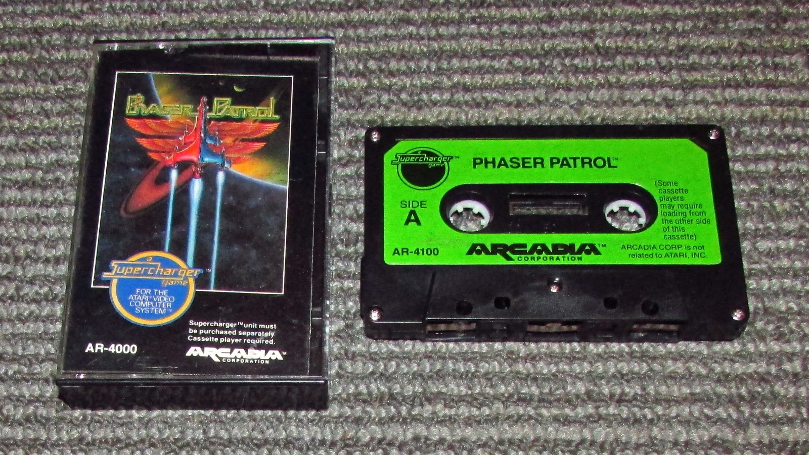 Starpath Supercharger Arcadia Phaser Patrol Atari 2600 (AR-4000) Fast Shipping