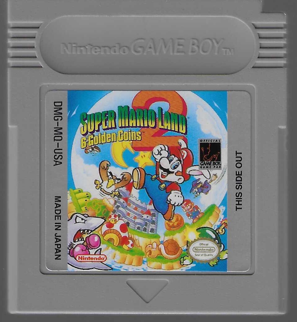 Super Mario Land 6 Golden Coins for Game Boy #DMG-MQ-USA- Tested Working W/Case