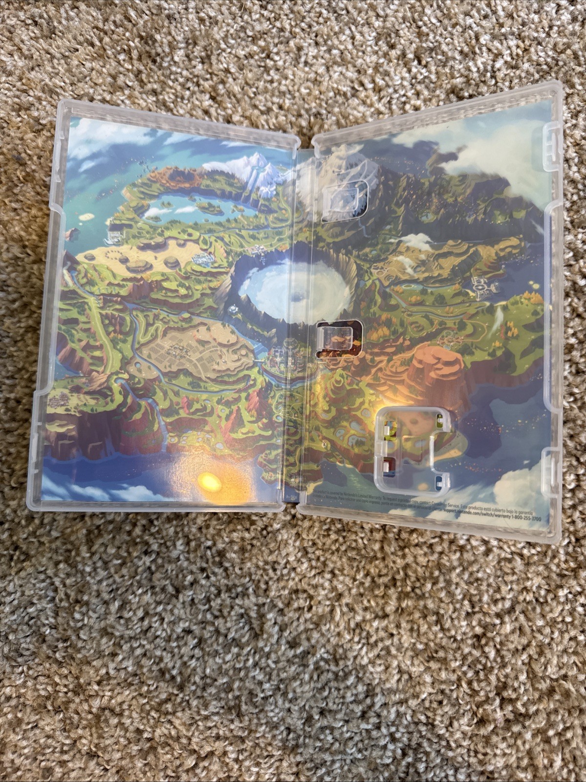 Pokemon Violet Case Nintendo Switch NO GAME Authentic No Cracking