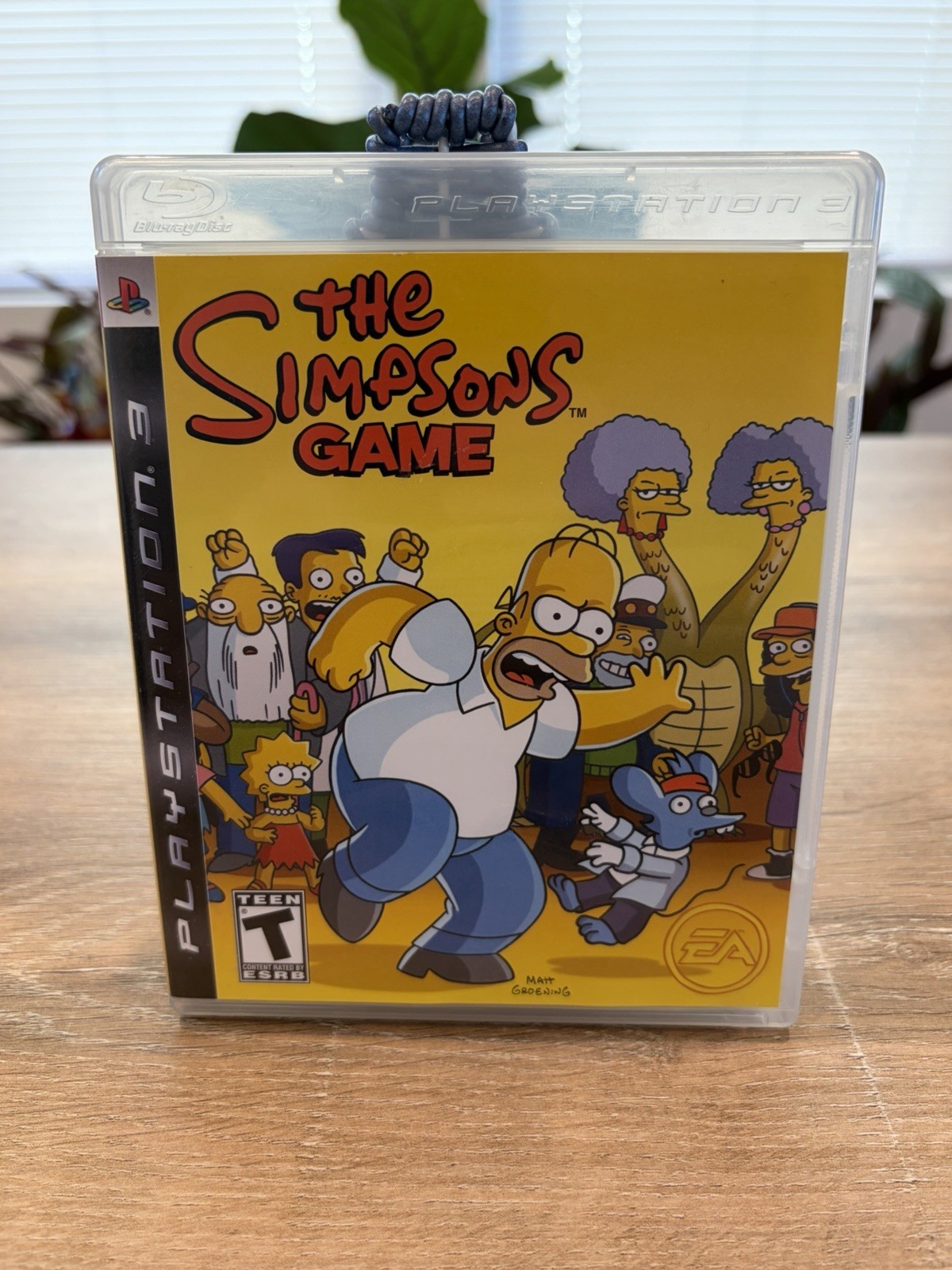 The Simpsons Game (Sony PlayStation 3, 2007) PS3 Complete CIB w/RARE POSTER!