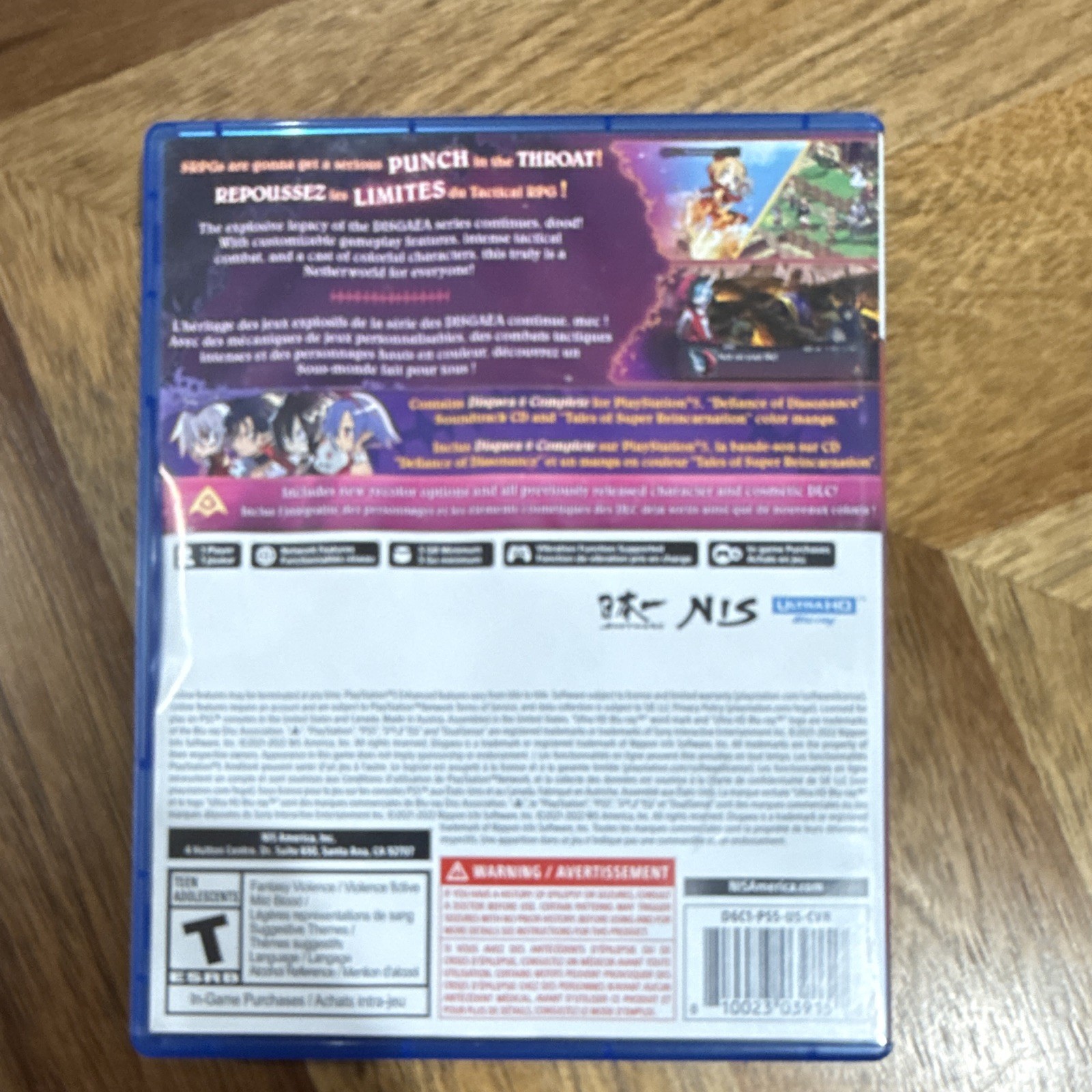 NIS America Disgaea 4 Complete+ Deluxe/Complete Edition for PS5, T, NTSC-U/C