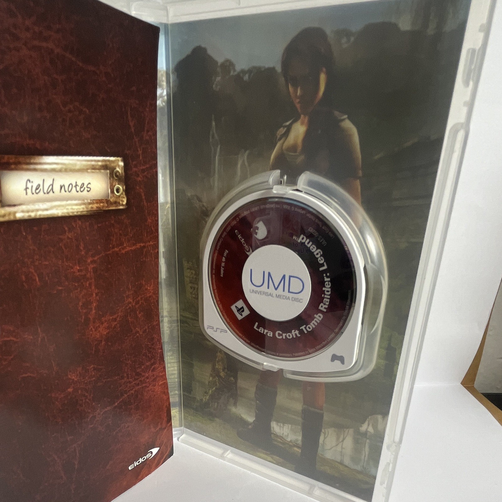 Eidos Tomb Raider: Legend Lara Croft Sony PSP PAL PEGI 12 2006 Manual