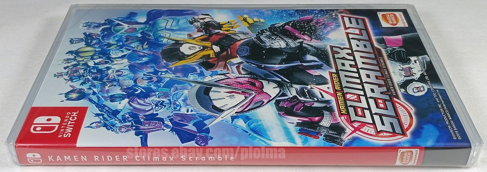 KAMEN RIDER: CLIMAX SCRAMBLE New NINTENDO SWITCH Game ASIAN release, USA Seller