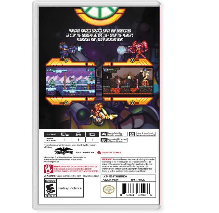 METALOID: ORIGIN – Nintendo Switch, Brand New