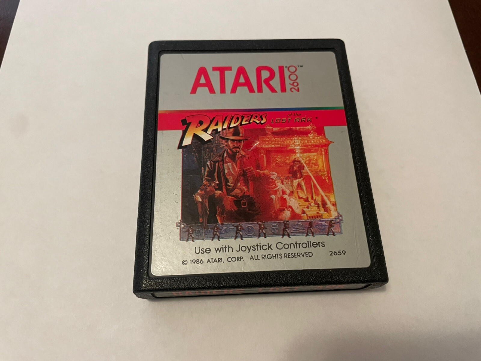 Raiders Lost Ark Error Variant Atari 2600 Cart Only Raiders of the Lost Ark