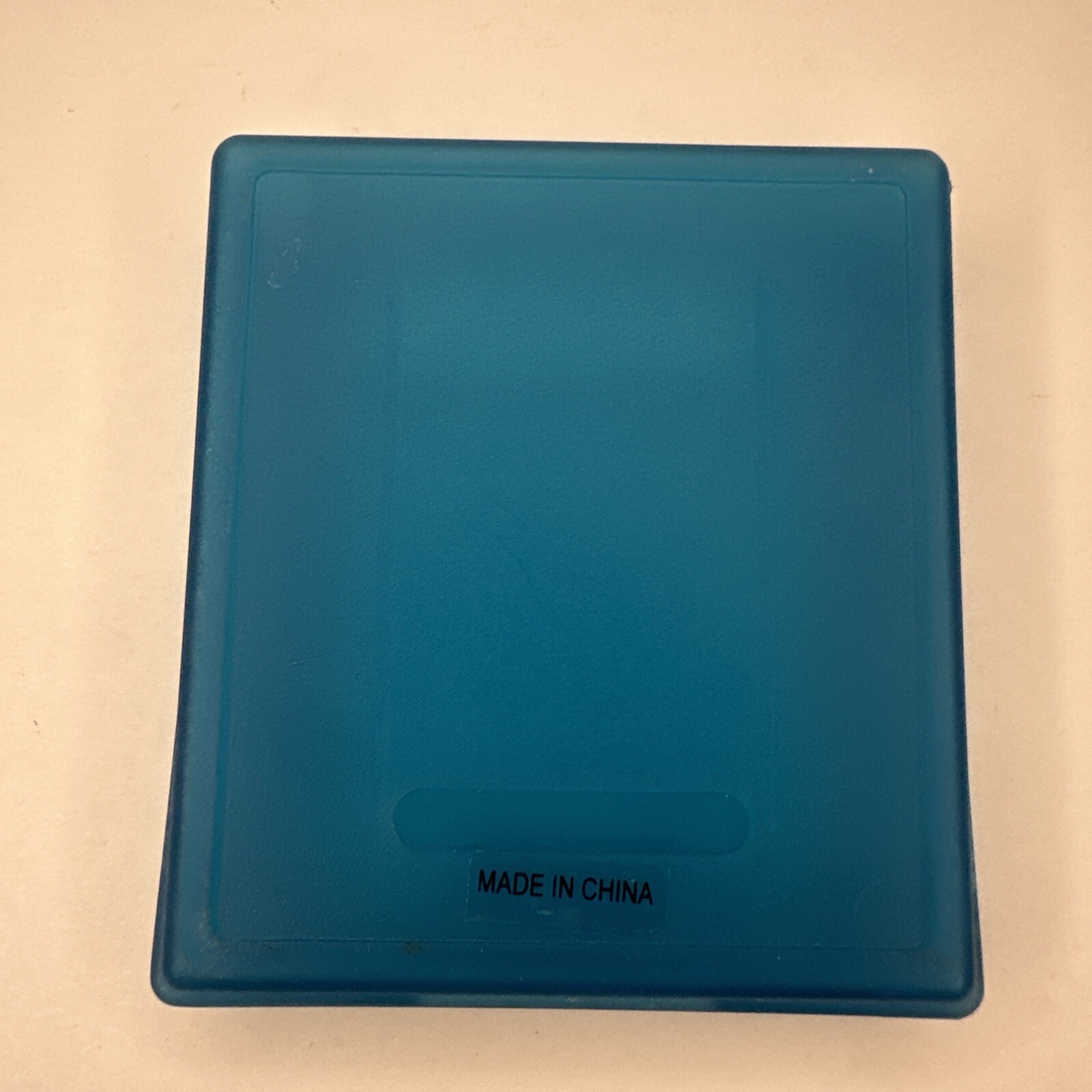 Intel Game Boy Turquoise BLUE Nintendo Cartridge Case Protector Dust Case RARE