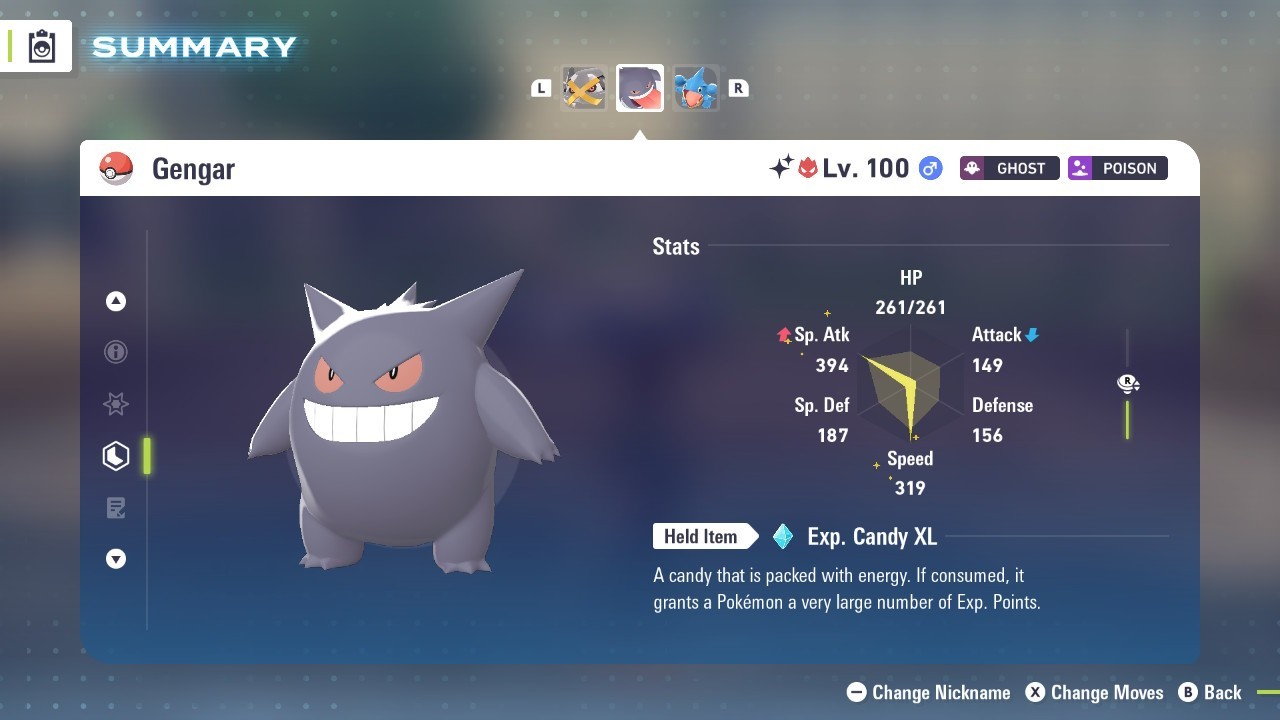 Pokemon Legends ZA ✨ 6IV Shiny Alpha Gengar✨Fast 🚀