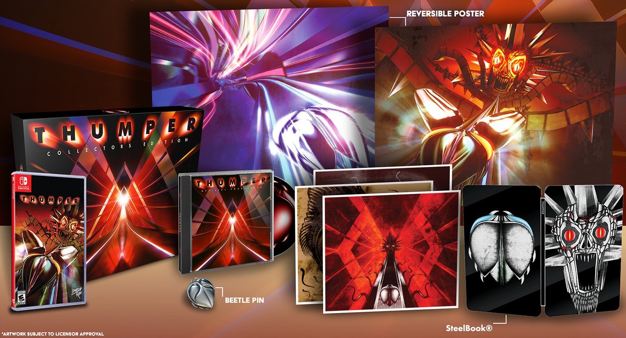 Thumper – Nintendo Switch – COLLECTOR’S EDITION – Limited Run Games- NEW SEALED!