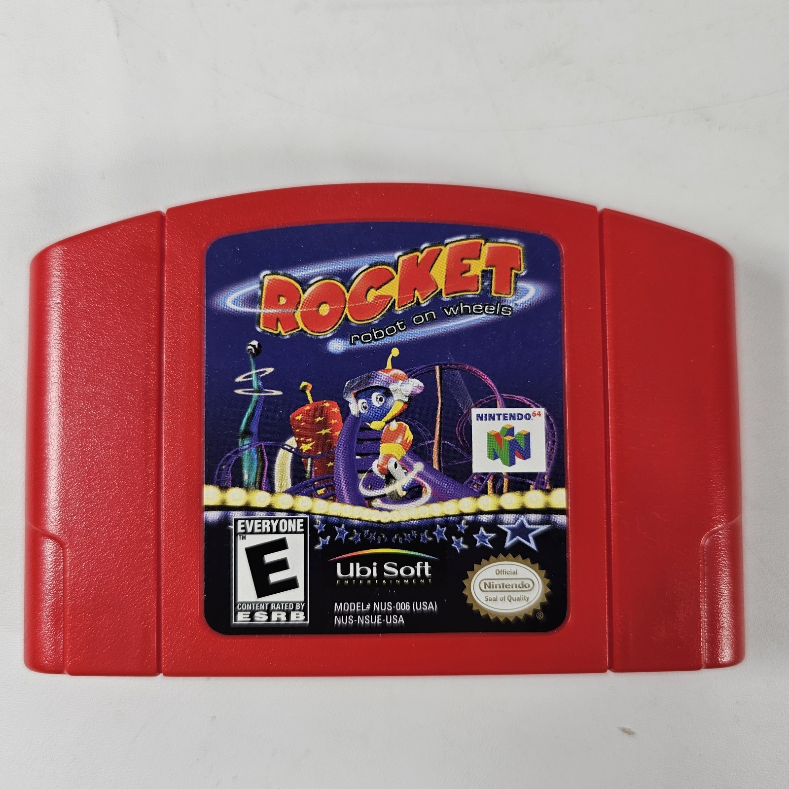Rocket: Robot on Wheels (Nintendo 64, 1999) Game CIB Complete MINT CELLOPHANE