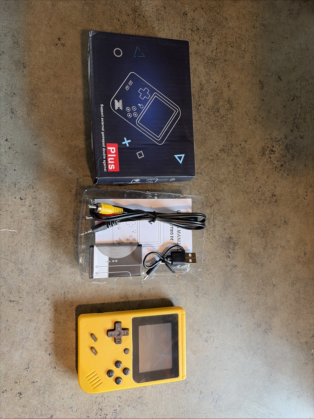 Game Box Plus Handheld Console Portable Gaming Digital System 500 In 1 Retro New