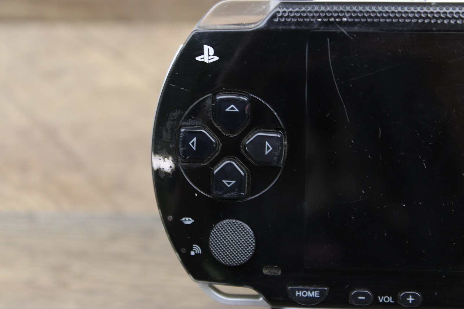 Sony PSP-1001 PlayStation Portable Console Black -As Is No Battery Or Charger