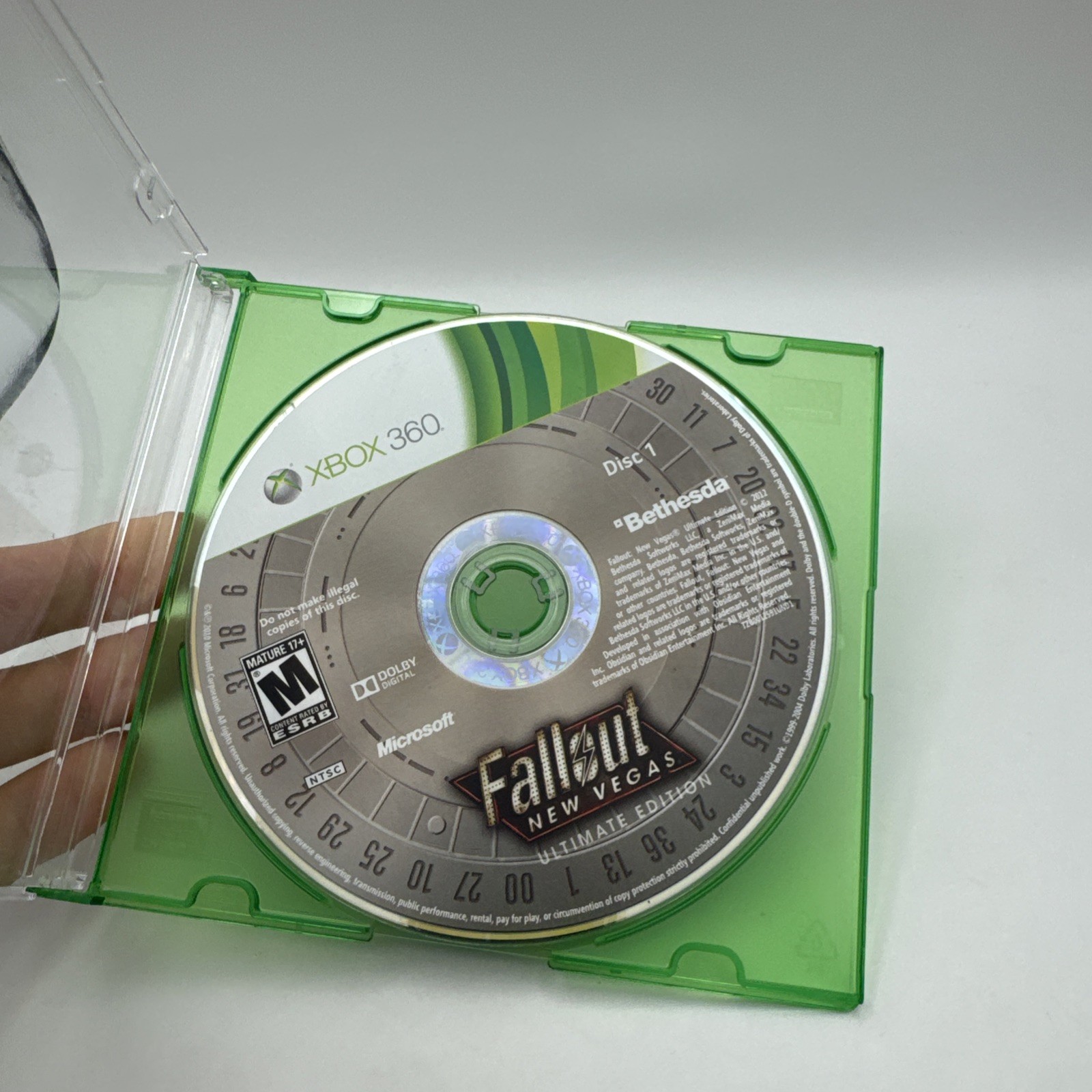 Fallout: New Vegas – Ultimate Edition (Xbox 360, 2012) DISC 1 ONLY