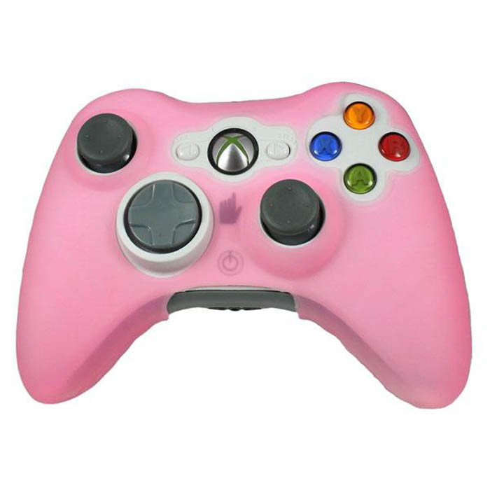 2X Rubber Skin Silicone Gel Protective Cover For Microsoft Xbox 360 Controller