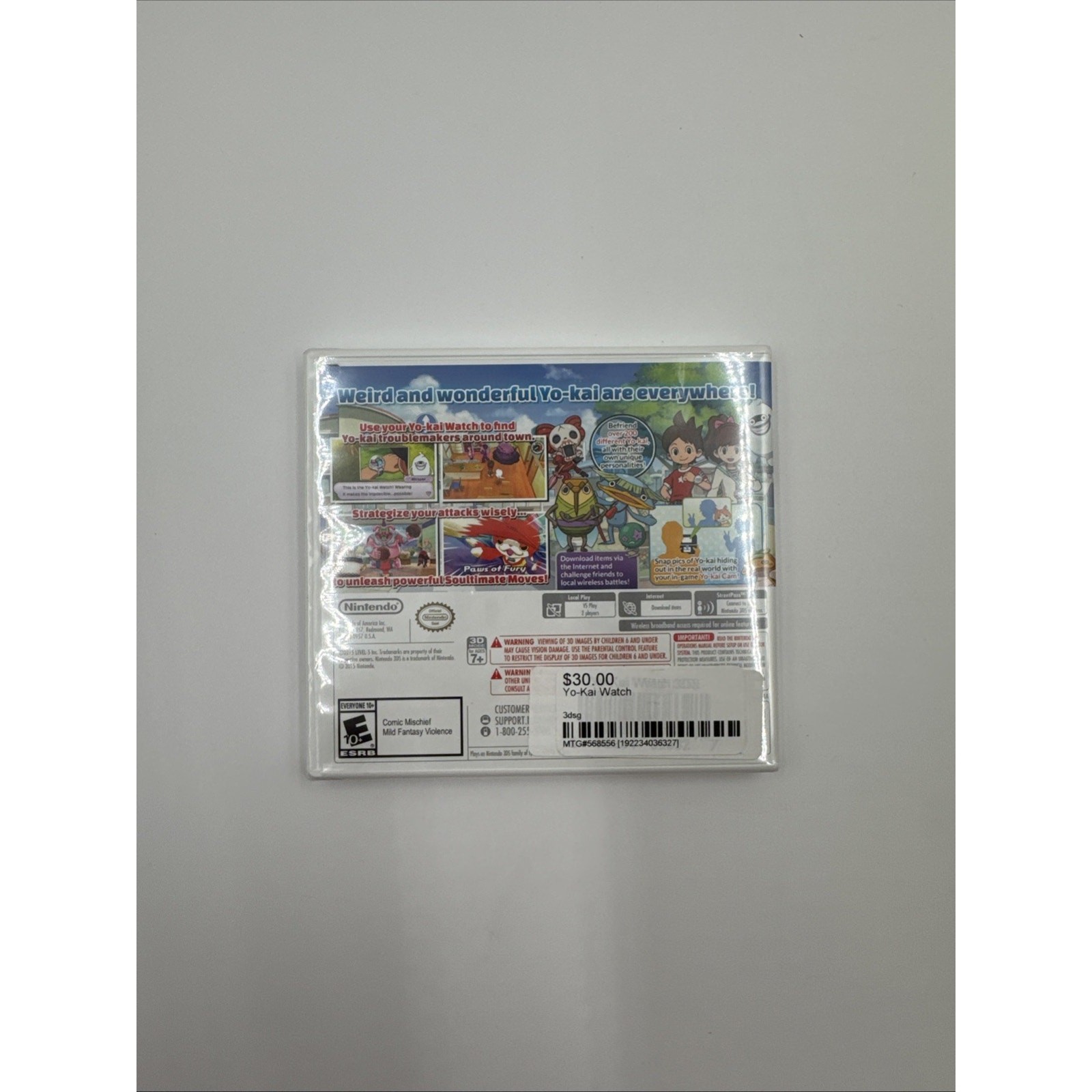 Yo Kai Watch Nintendo 3DS New Sealed Complete