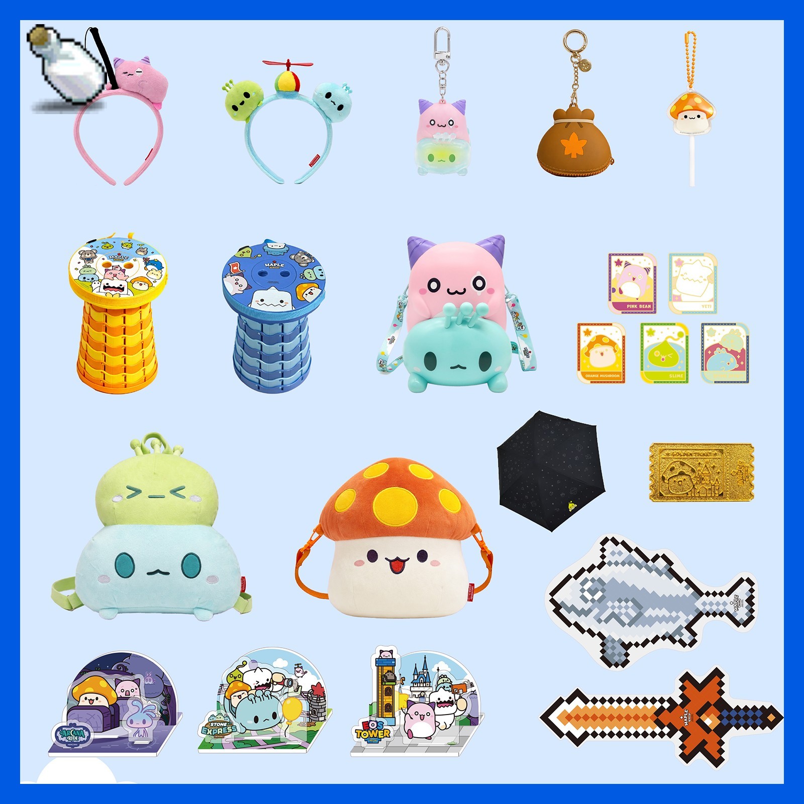 MapleStory MAPLE ISLAND X LOTTE WORLD Collaboration MD – Limited