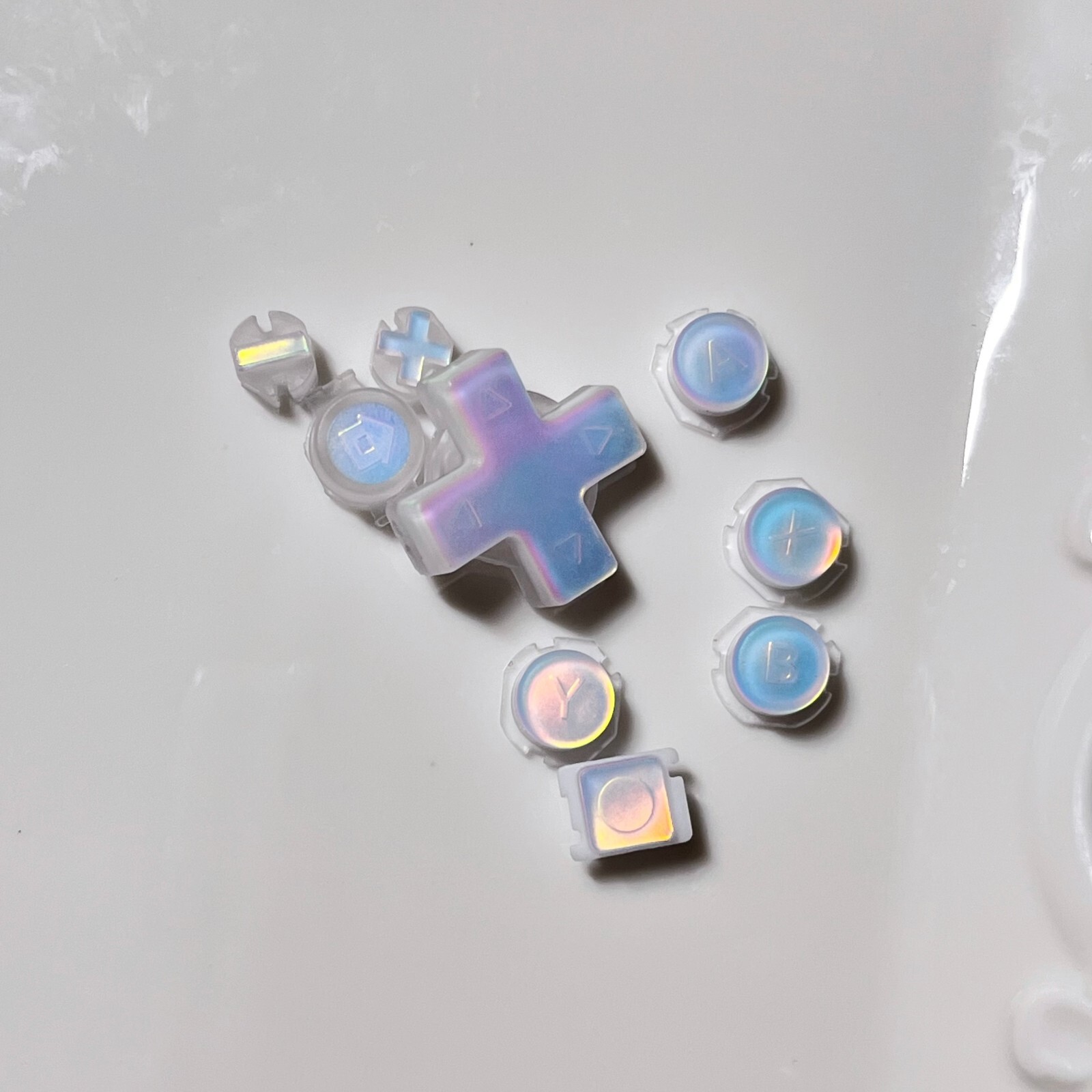 Cute custom switch replacement buttons set
