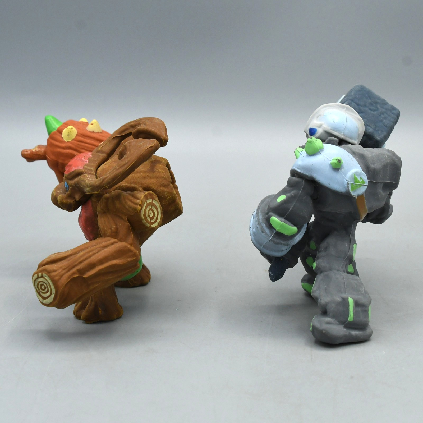 Skylanders Giants Puzzle Eraser Lot of 2 Tree Rex Crusher 2012 Activision