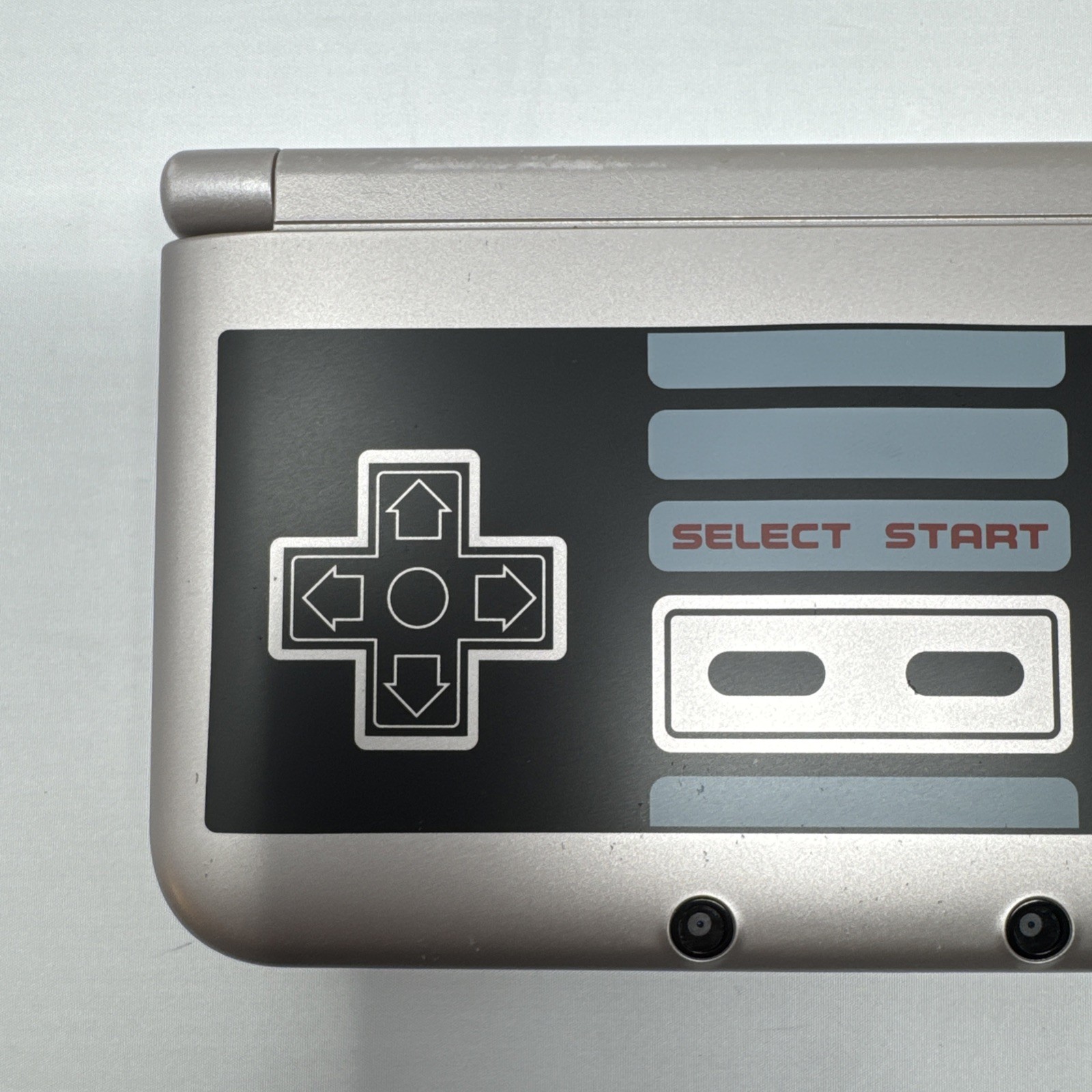 Nintendo 3DS XL NES Edition Handheld Console w/ Stylus + OEM Charger – Tested
