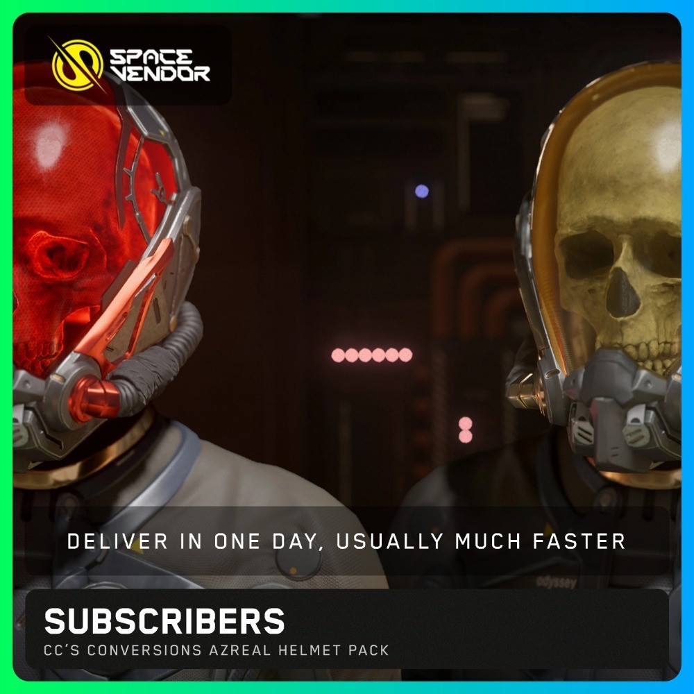 Star Citizen – CC’s Conversions Azreal Helmet Pack – Space Vendor