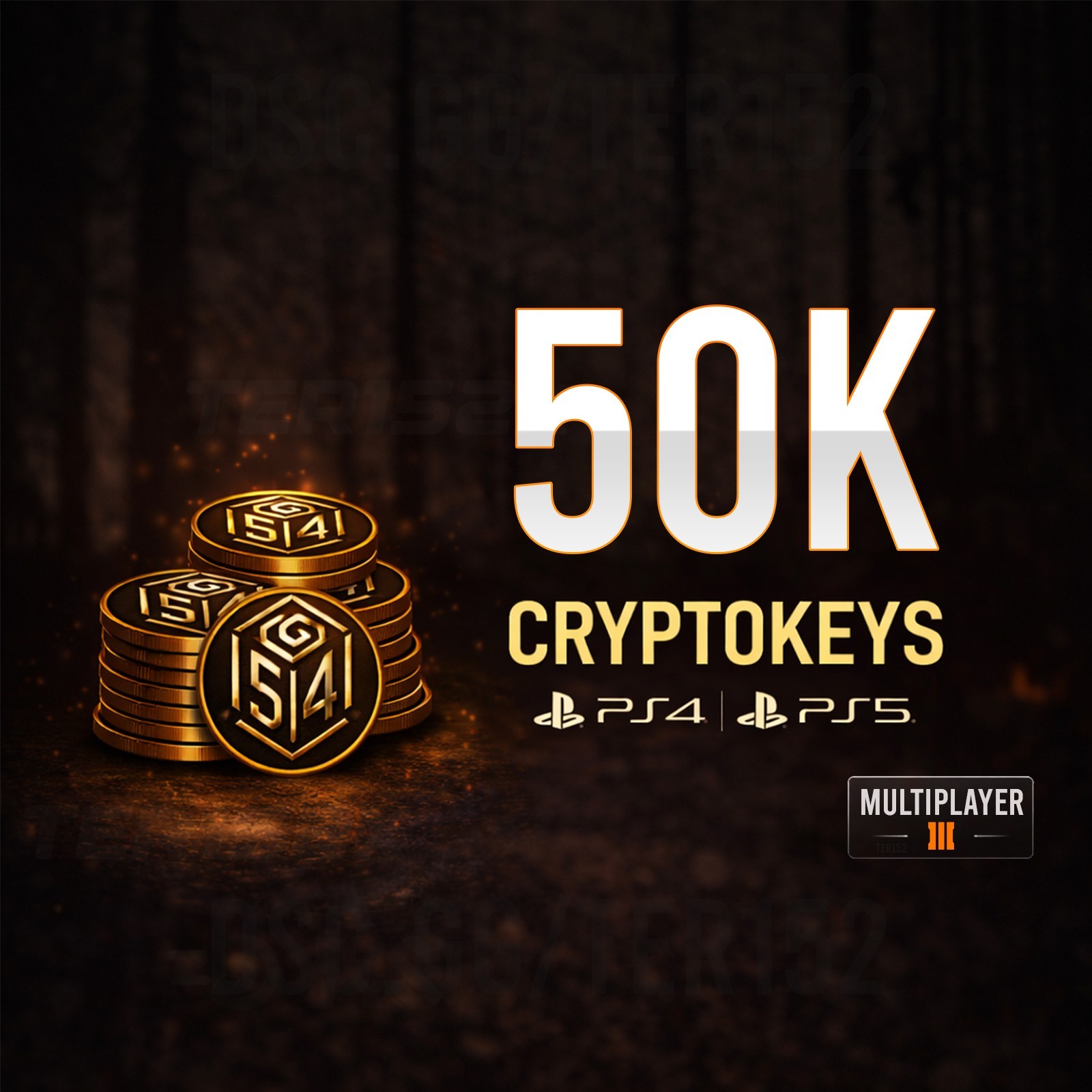 Black Ops 3 | 50,000 Cryptokeys | PS5 + PS4