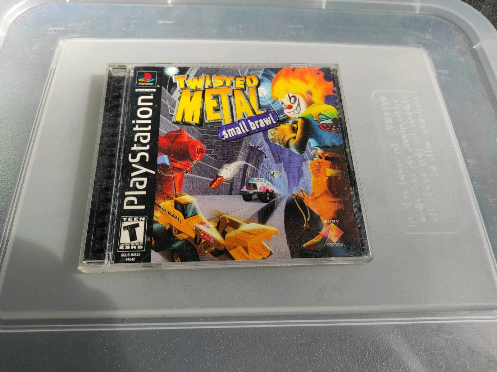 Twisted Metal Small Brawl Playstation 1 PS1 Complete CIB Tested Clean Fast Ship
