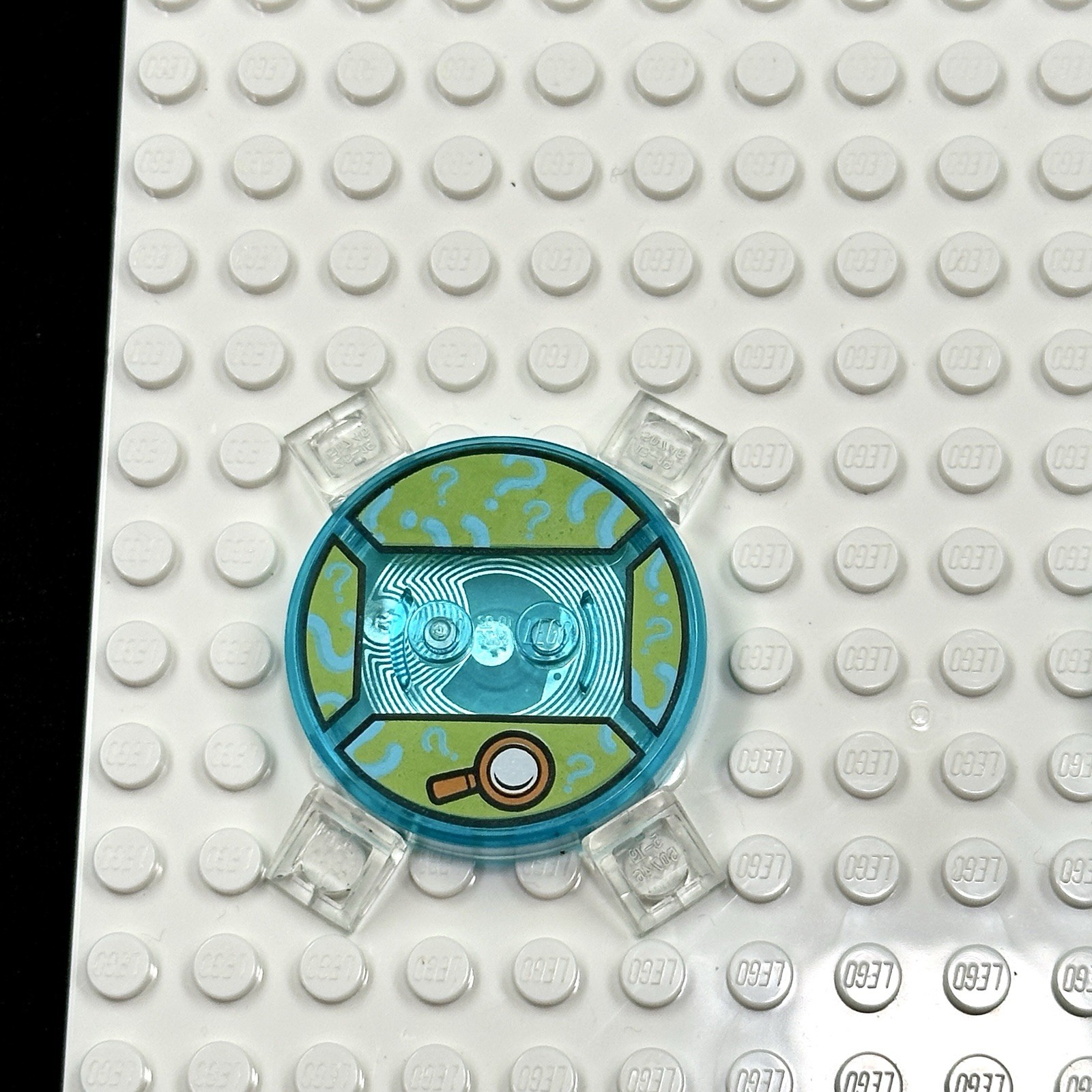 LEGO Dimensions Toy (2) pc Base Disc Tag Only Lot – Scooby-Doo – Shaggy