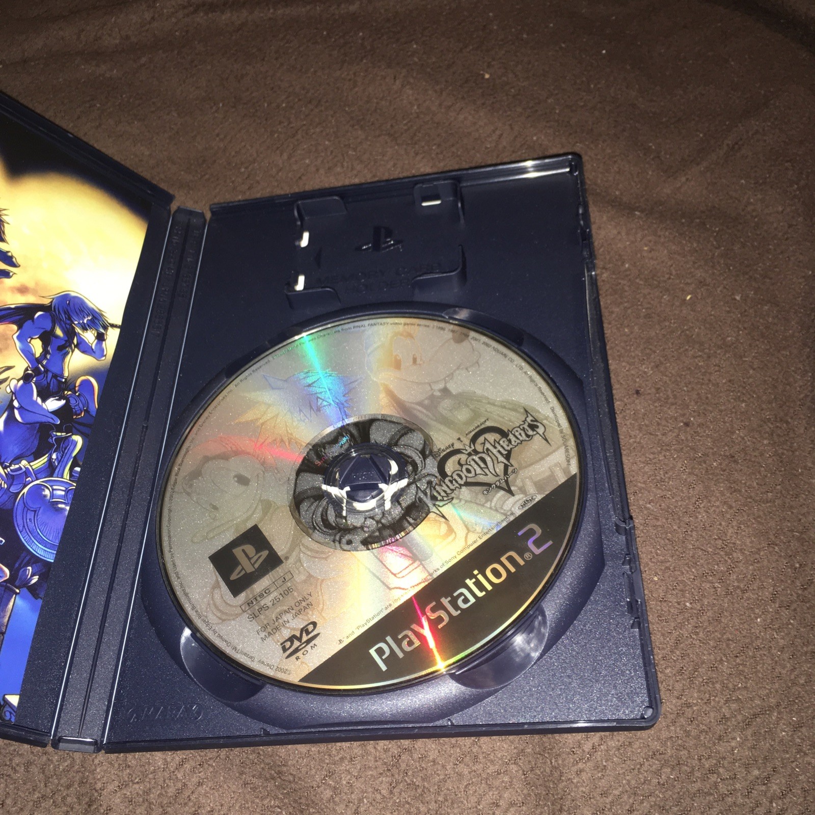 (P) Kingdom Hearts CIB With inserts PS2 Japanese Import b2