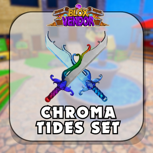 Murder Mystery 2 MM2 | Chroma Tides Set | Godly Knives and Guns