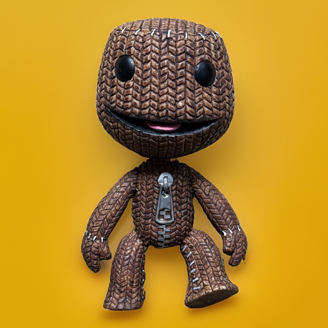 2008 Little Big Planet Crying Sackboy 6″ Collectible Figure Rare SCEE