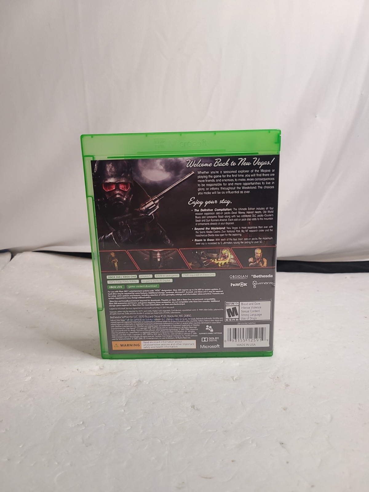 Fallout: New Vegas – Ultimate Edition (Xbox 360, 2012)