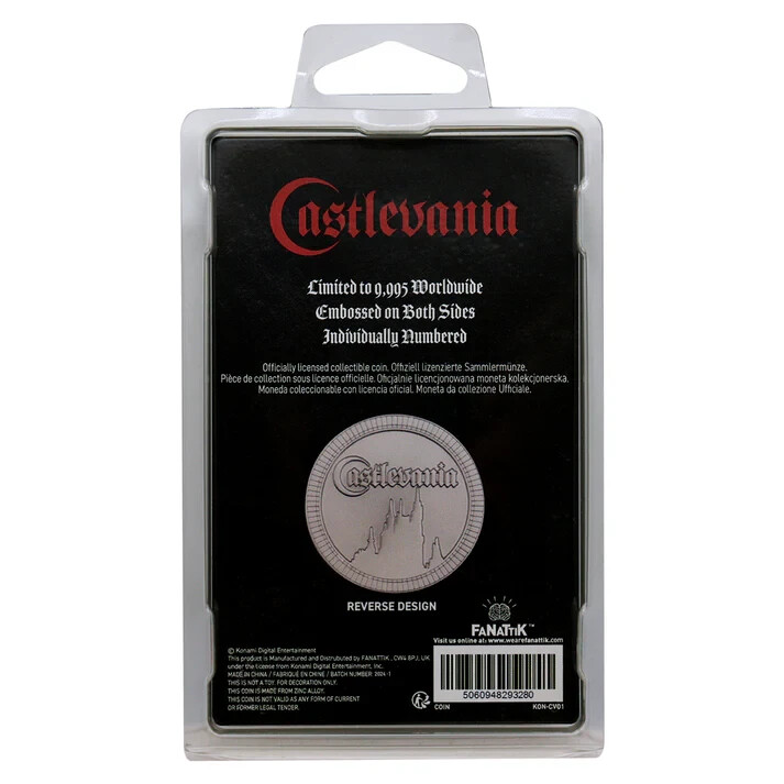 Castlevania Simon Belmont Limited Edition Collectible Coin Tok Figure RARE LE